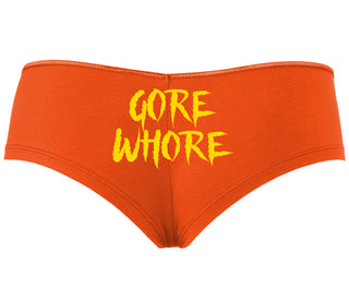 Gore Whore - Orange Boyshort