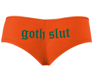 Goth Slut - Orange Boyshort