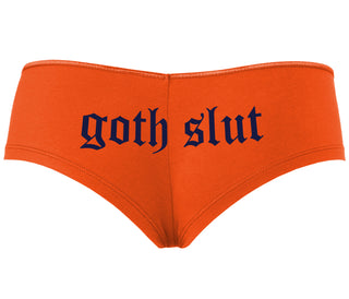 Goth Slut - Orange Boyshort