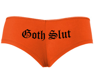 Goth Slut - Orange Boyshort