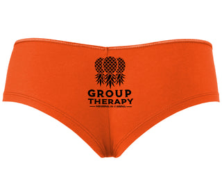 Group Therapy - Sharing Is Caring - Orange Boyshort