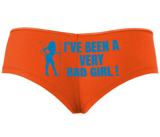 I've Been A Very Bad Girl - Orange Boyshort
