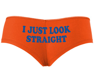 I Just Look Straight - Orange Boyshort