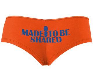 Made To Be Shared - Orange Boyshort