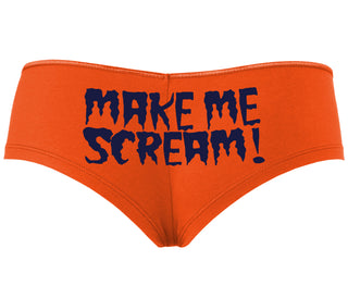 Make Me Scream - Orange Boyshort