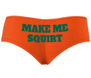 Make Me Squirt - Orange Boyshort