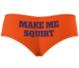 Make Me Squirt - Orange Boyshort