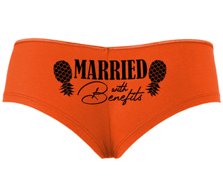Married With Benefits - Orange Boyshort