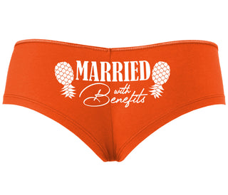 Married With Benefits - Orange Boyshort