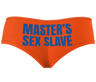 Masters Sex Slave - Orange Boyshort