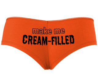 Make Me Cream Filled - Orange Boyshort