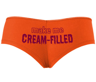 Make Me Cream Filled - Orange Boyshort