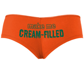 Make Me Cream Filled - Orange Boyshort