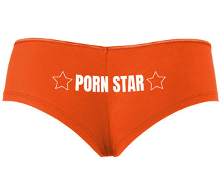 Porn Star - Orange Boyshort