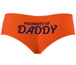 Property Of Daddy - Orange Boyshort