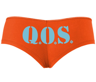 QOS - Queen of Spades - Orange Boyshort