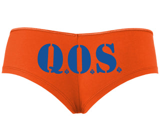 QOS - Queen of Spades - Orange Boyshort