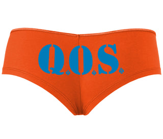 QOS - Queen of Spades - Orange Boyshort