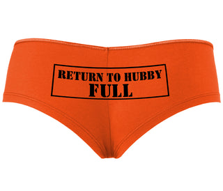 Return to Hubby Full - Orange Boyshort
