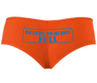 Return to Hubby Full - Orange Boyshort
