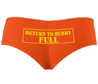 Return to Hubby Full - Orange Boyshort
