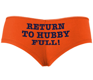Return to Hubby Full - Orange Boyshort