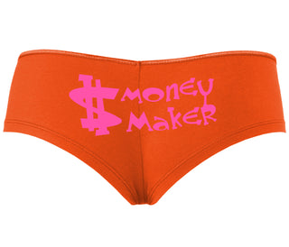 Money Maker - Orange Boyshort