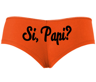 Si Pappi - Yes Daddy - Orange Boyshort