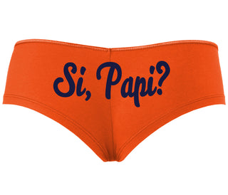 Si Pappi - Yes Daddy - Orange Boyshort
