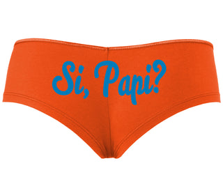 Si Pappi - Yes Daddy - Orange Boyshort