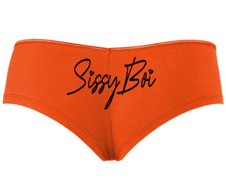 Sissy Boi - Orange Boyshort