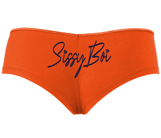 Sissy Boi - Orange Boyshort