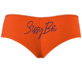 Sissy Boi - Orange Boyshort