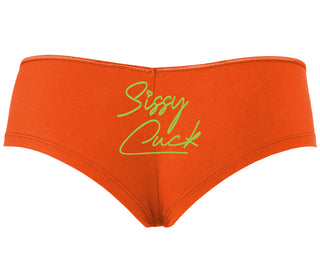 Sissy Cuck - Orange Boyshort