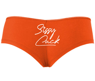 Sissy Cuck - Orange Boyshort