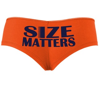 Size Matters - Orange Boyshort