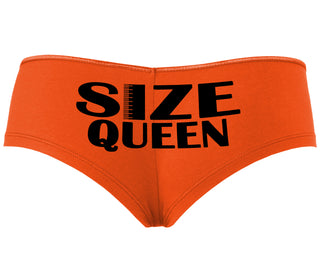Size Queen - Orange Boyshort