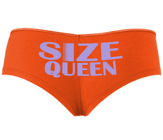Size Queen - Orange Boyshort