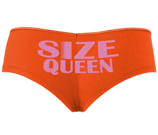 Size Queen - Orange Boyshort