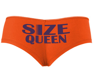 Size Queen - Orange Boyshort