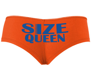 Size Queen - Orange Boyshort