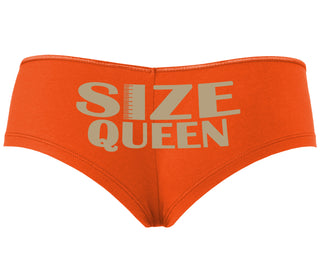 Size Queen - Orange Boyshort