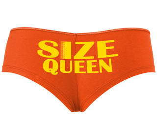 Size Queen - Orange Boyshort