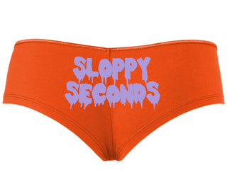 Sloppy Seconds - Orange Boyshort