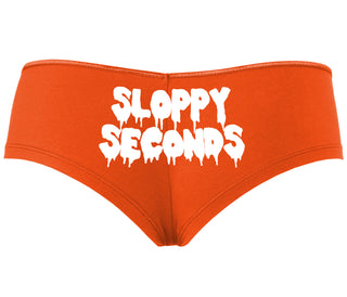Sloppy Seconds - Orange Boyshort