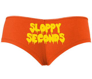Sloppy Seconds - Orange Boyshort