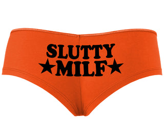Slutty MILF - Orange Boyshort