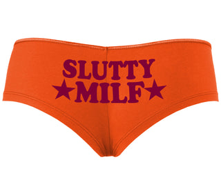 Slutty MILF - Orange Boyshort