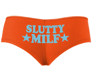 Slutty MILF - Orange Boyshort