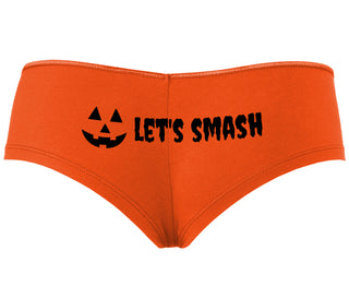 Let's Smash Pumpkins - Orange Boyshort